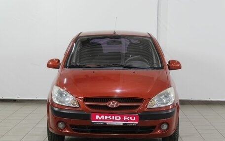 Hyundai Getz I рестайлинг, 2008 год, 440 000 рублей, 1 фотография