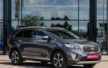 KIA Sorento III Prime рестайлинг, 2016 год, 2 095 000 рублей, 2 фотография