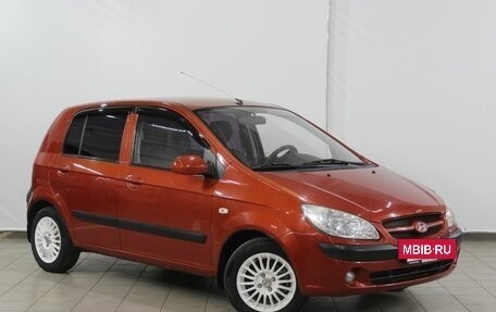 Hyundai Getz I рестайлинг, 2008 год, 440 000 рублей, 2 фотография