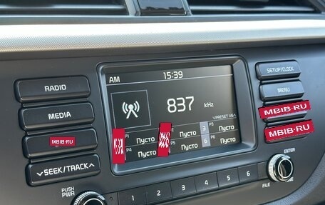 KIA Rio IV, 2017 год, 1 397 000 рублей, 20 фотография