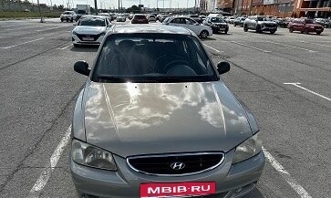 Hyundai Accent II, 2009 год, 390 000 рублей, 1 фотография