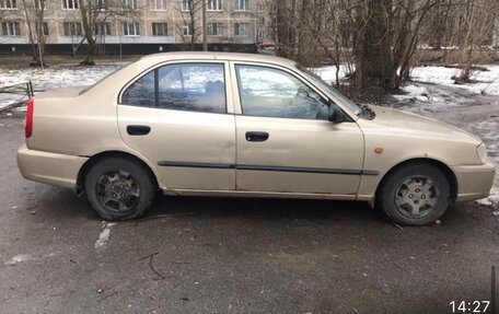 Hyundai Accent II, 2004 год, 50 000 рублей, 4 фотография
