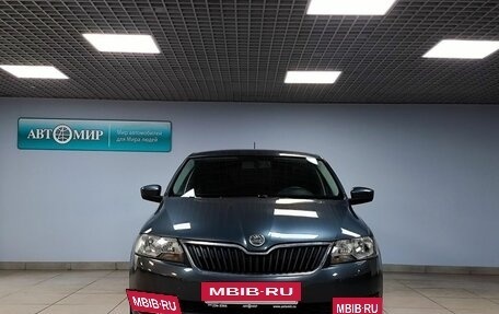 Skoda Rapid I, 2015 год, 899 000 рублей, 2 фотография
