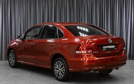 Volkswagen Polo VI (EU Market), 2016 год, 1 289 000 рублей, 2 фотография