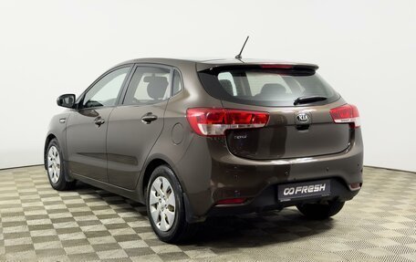 KIA Rio III рестайлинг, 2015 год, 867 200 рублей, 2 фотография