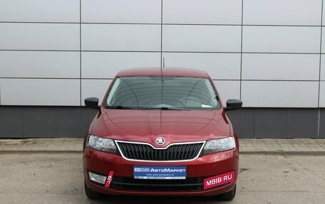 Skoda Rapid I, 2016 год, 1 223 000 рублей, 2 фотография