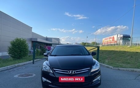 Hyundai Solaris II рестайлинг, 2014 год, 1 150 000 рублей, 10 фотография