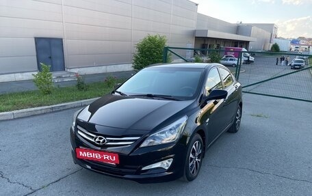 Hyundai Solaris II рестайлинг, 2014 год, 1 150 000 рублей, 11 фотография