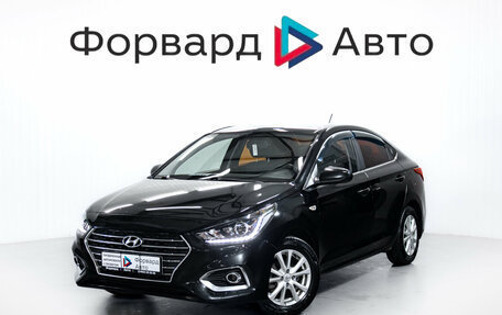 Hyundai Solaris II рестайлинг, 2017 год, 1 050 000 рублей, 4 фотография