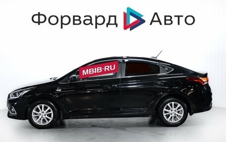 Hyundai Solaris II рестайлинг, 2017 год, 1 050 000 рублей, 5 фотография