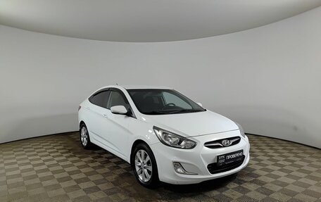 Hyundai Solaris II рестайлинг, 2012 год, 750 000 рублей, 3 фотография