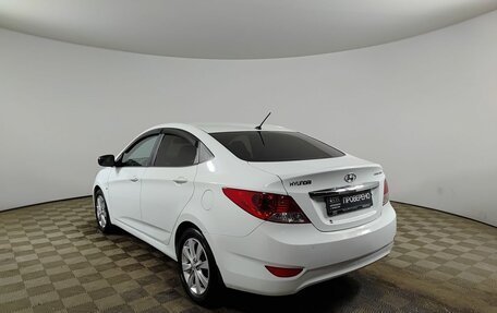 Hyundai Solaris II рестайлинг, 2012 год, 750 000 рублей, 8 фотография