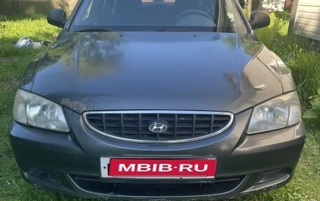 Hyundai Accent II, 2008 год, 350 000 рублей, 1 фотография