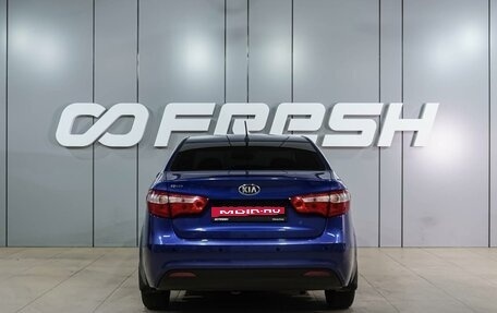 KIA Rio III рестайлинг, 2013 год, 709 000 рублей, 4 фотография