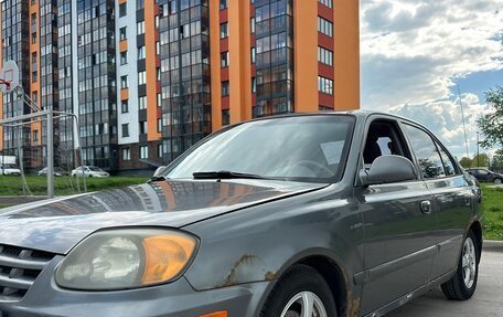 Hyundai Accent II, 2003 год, 175 000 рублей, 2 фотография