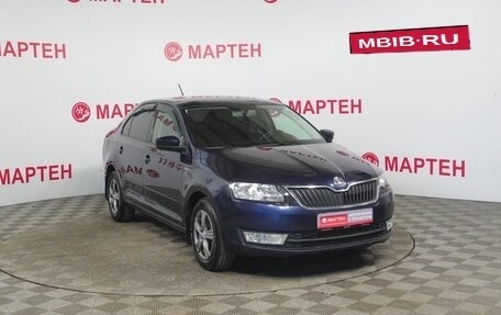 Skoda Rapid I, 2016 год, 989 000 рублей, 3 фотография