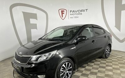 KIA Rio III рестайлинг, 2017 год, 1 184 000 рублей, 1 фотография