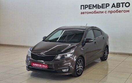 KIA Rio III рестайлинг, 2016 год, 830 000 рублей, 1 фотография