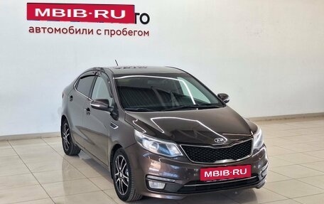 KIA Rio III рестайлинг, 2016 год, 830 000 рублей, 3 фотография