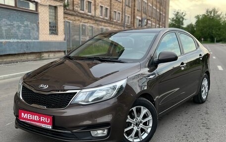 KIA Rio III рестайлинг, 2017 год, 1 315 000 рублей, 1 фотография