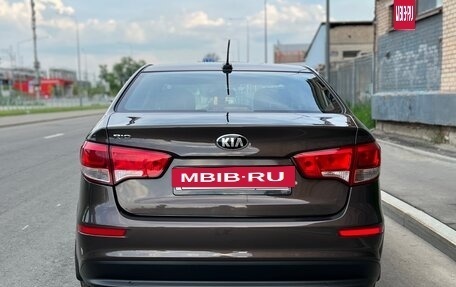 KIA Rio III рестайлинг, 2017 год, 1 315 000 рублей, 10 фотография