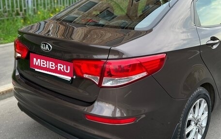 KIA Rio III рестайлинг, 2017 год, 1 315 000 рублей, 39 фотография