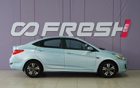 Hyundai Solaris II рестайлинг, 2011 год, 548 222 рублей, 3 фотография