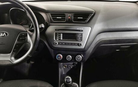 KIA Rio III рестайлинг, 2015 год, 835 150 рублей, 14 фотография