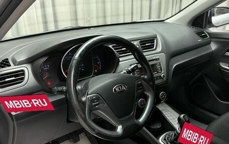 KIA Rio III рестайлинг, 2016 год, 1 029 000 рублей, 9 фотография