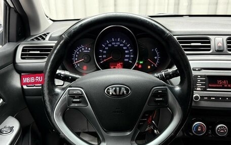 KIA Rio III рестайлинг, 2016 год, 1 029 000 рублей, 18 фотография