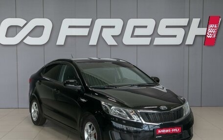 KIA Rio III рестайлинг, 2014 год, 990 000 рублей, 1 фотография