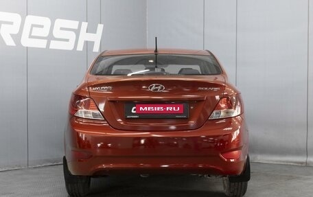 Hyundai Solaris II рестайлинг, 2011 год, 750 000 рублей, 4 фотография