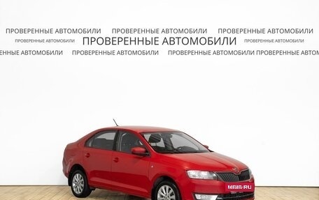 Skoda Rapid I, 2017 год, 1 136 000 рублей, 2 фотография
