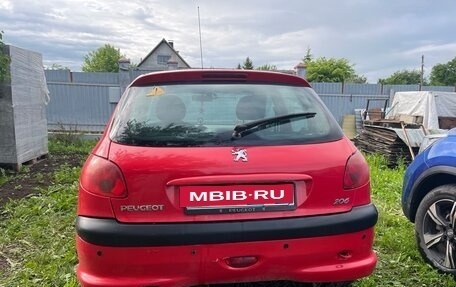 Peugeot 206, 2007 год, 300 000 рублей, 4 фотография