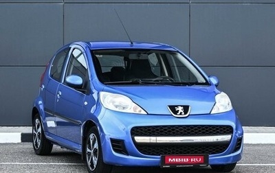 Peugeot 107 I рестайлинг, 2009 год, 469 000 рублей, 1 фотография