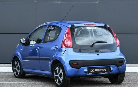Peugeot 107 I рестайлинг, 2009 год, 469 000 рублей, 2 фотография