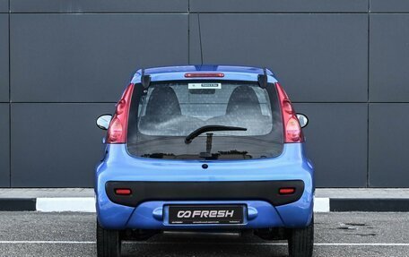 Peugeot 107 I рестайлинг, 2009 год, 469 000 рублей, 4 фотография