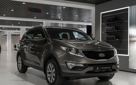 KIA Sportage III, 2014 год, 1 375 000 рублей, 2 фотография