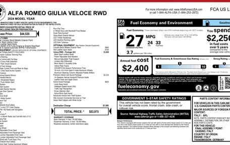 Alfa Romeo Giulia II, 2023 год, 4 600 000 рублей, 13 фотография