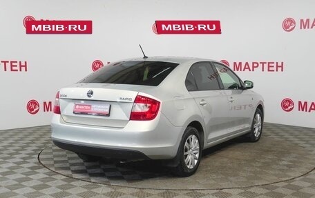 Skoda Rapid I, 2015 год, 1 055 000 рублей, 5 фотография