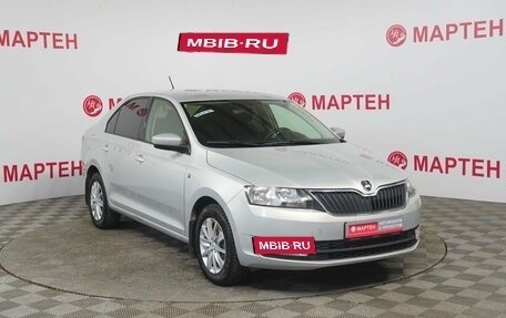 Skoda Rapid I, 2015 год, 1 055 000 рублей, 3 фотография