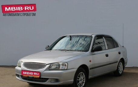 Hyundai Accent II, 2003 год, 399 000 рублей, 1 фотография