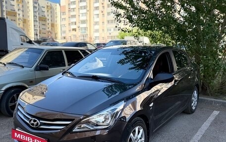 Hyundai Solaris II рестайлинг, 2014 год, 980 000 рублей, 28 фотография