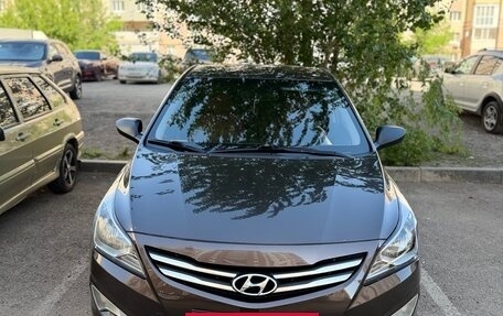Hyundai Solaris II рестайлинг, 2014 год, 980 000 рублей, 27 фотография