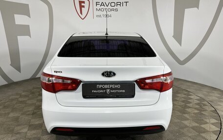 KIA Rio III рестайлинг, 2012 год, 599 000 рублей, 3 фотография