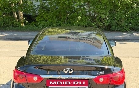 Infiniti Q50 I рестайлинг, 2014 год, 1 590 000 рублей, 10 фотография