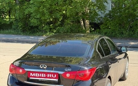 Infiniti Q50 I рестайлинг, 2014 год, 1 590 000 рублей, 9 фотография