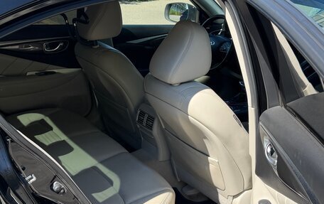 Infiniti Q50 I рестайлинг, 2014 год, 1 590 000 рублей, 16 фотография