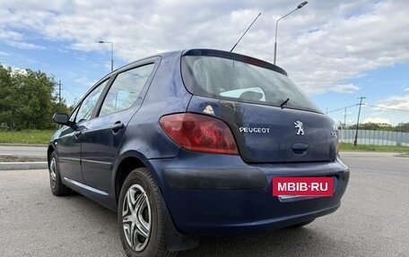 Peugeot 307 I, 2002 год, 240 000 рублей, 4 фотография