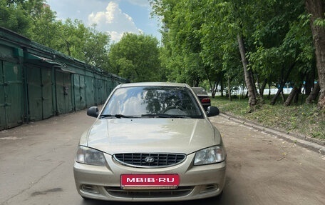 Hyundai Accent II, 2004 год, 280 000 рублей, 1 фотография